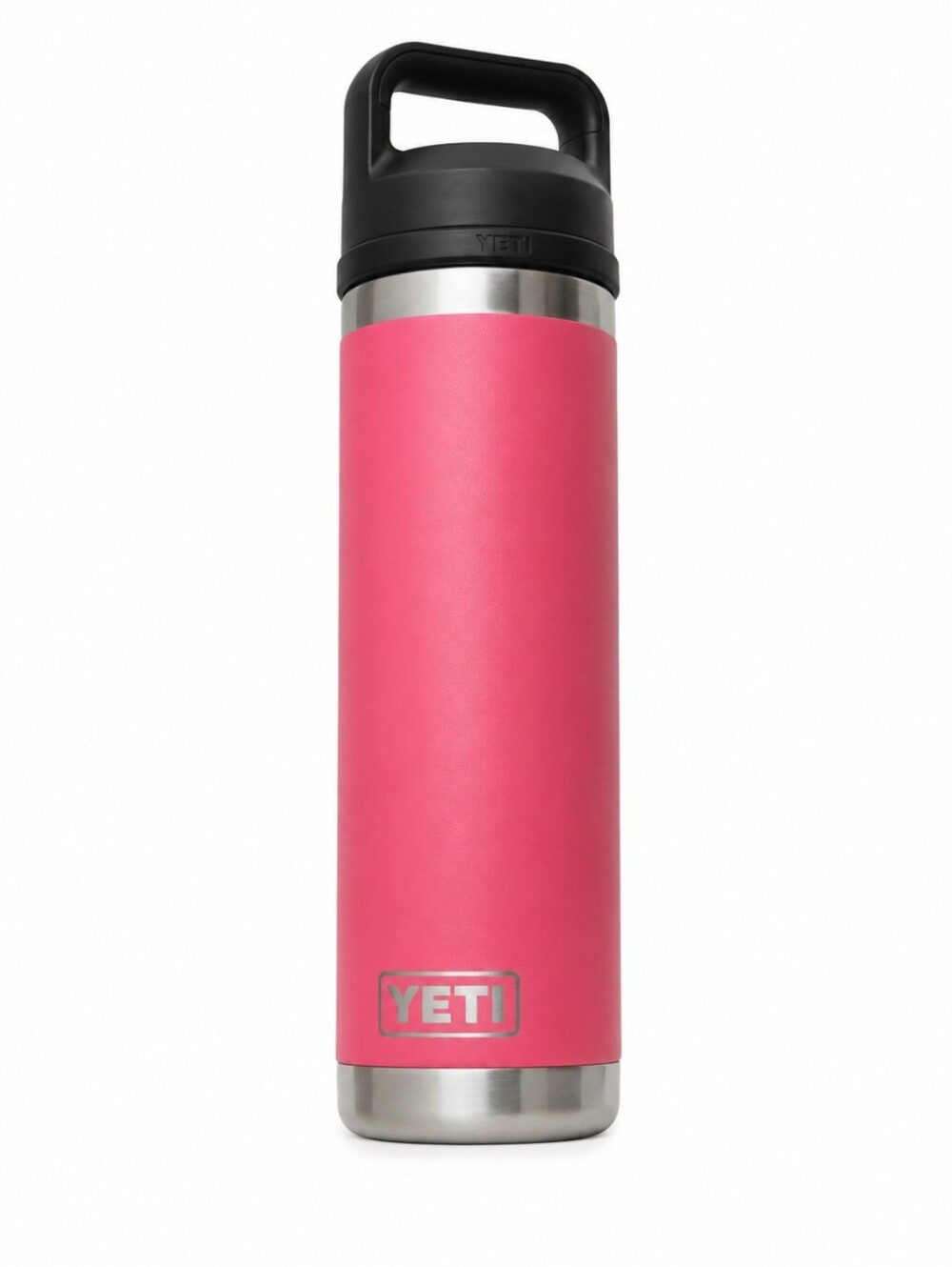 YETI 18oz Pink Stainless Steel Rambler Chug Cap Bottle Built For The Wild